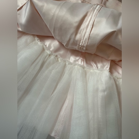 American Princess Size 4 Layered Lacy Dress Pink Easter Pink Graduation NWT - Picture 13 of 14